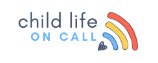 Child Life On Call logo with partial rainbow
